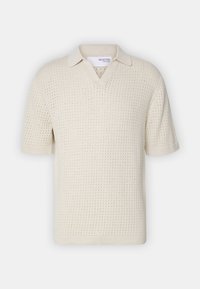 SLHNIK RELAXED OPEN - Polo - fog