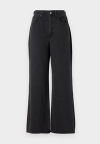 Curve Love High Rise Wide Leg Jean - Jeans relaxed fit - saturated black