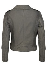 Mustang Leren jas - dark grey
