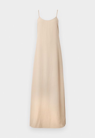 Filippa K DRAPED STRAP DRESS - Pidulikud riided - caramel be