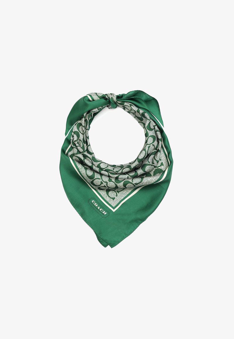 COACH VINTAGE SIGNATURE zielony
