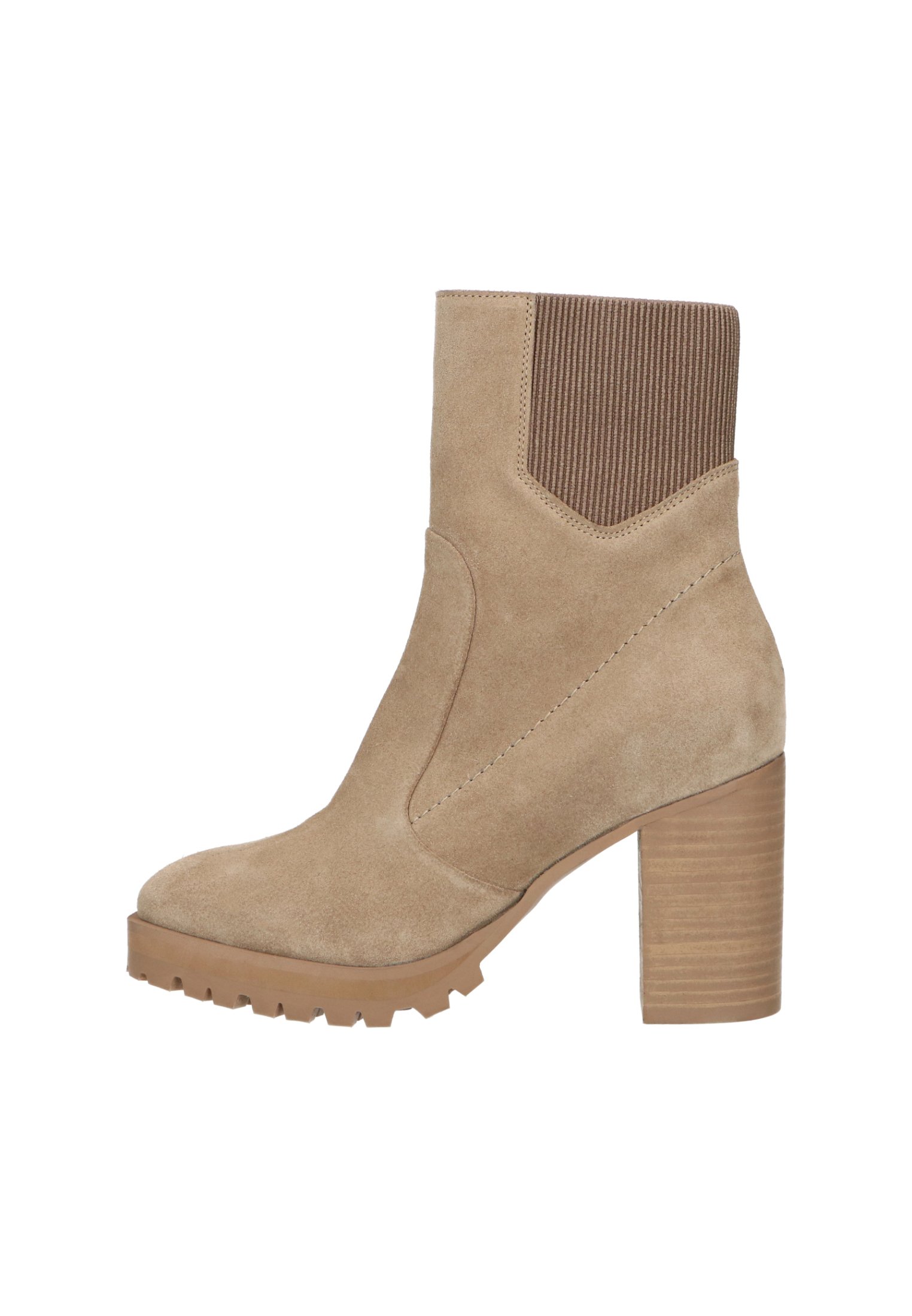 sacha Enkellaarsjes met hoge hak - beige/Beige - Zalando.nl