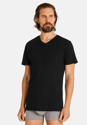 2ER-SET - T-shirt basic - black