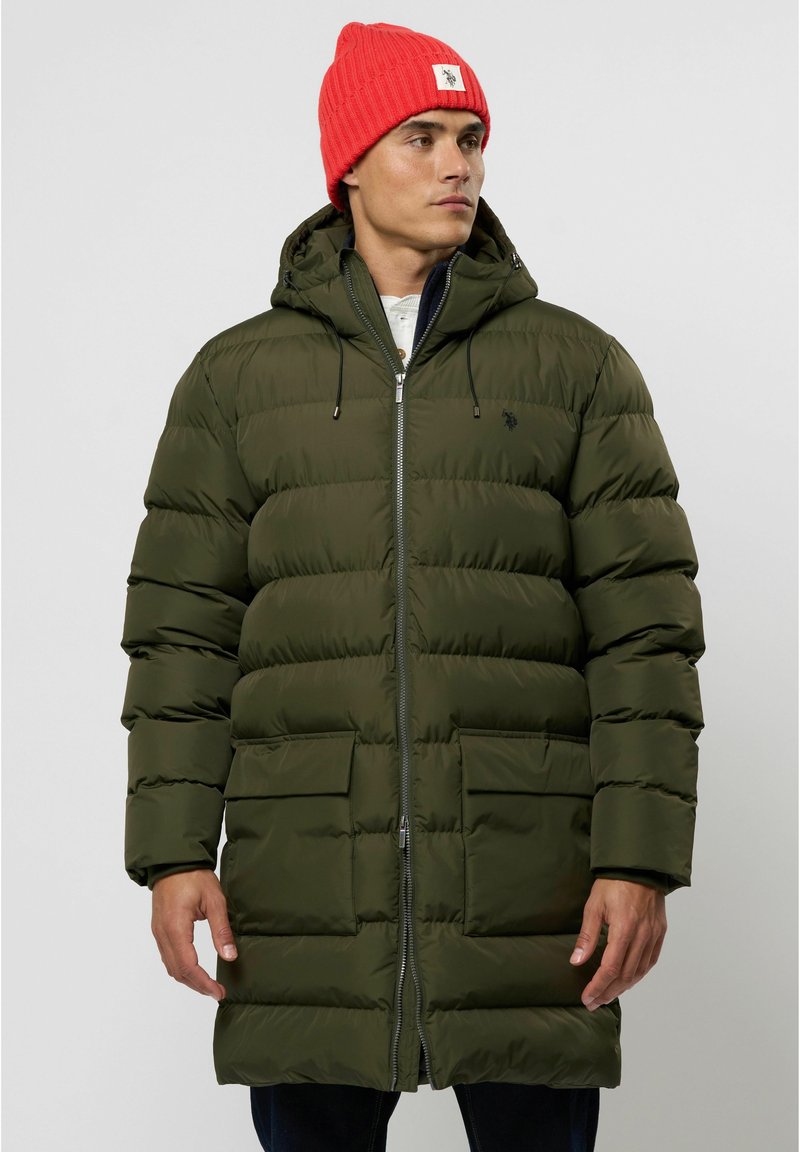 U.S. Polo Assn. ALBERT - Zimski kaput - forest night