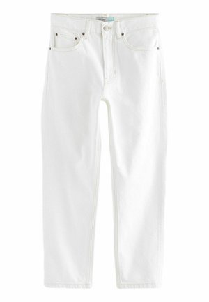COLUMN - REGULAR FIT - Blugi drepți - white