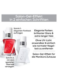 Essie NAIL POLISH GEL COUTURE ROUTINE SET - Nagelverzorgingsset - bodice , überlack gel couture top coat