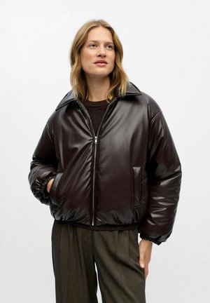 PUFFER  BESCHICHTETE - Veste d'hiver - seal brown