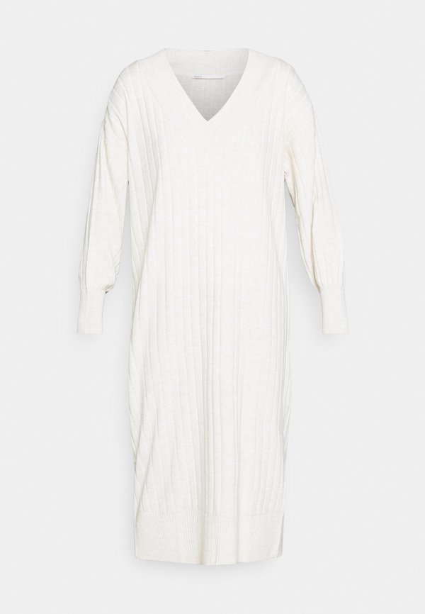 Jumper dress - pumice stone melange2