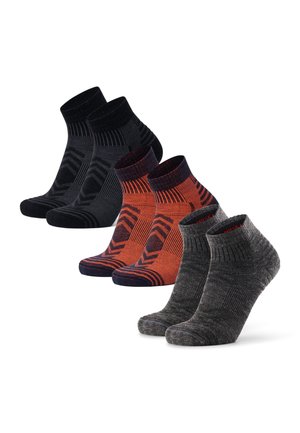 LOW CUT HIKING SOCKS - Calze sportive - mc xnavy orange xblack xdark grey