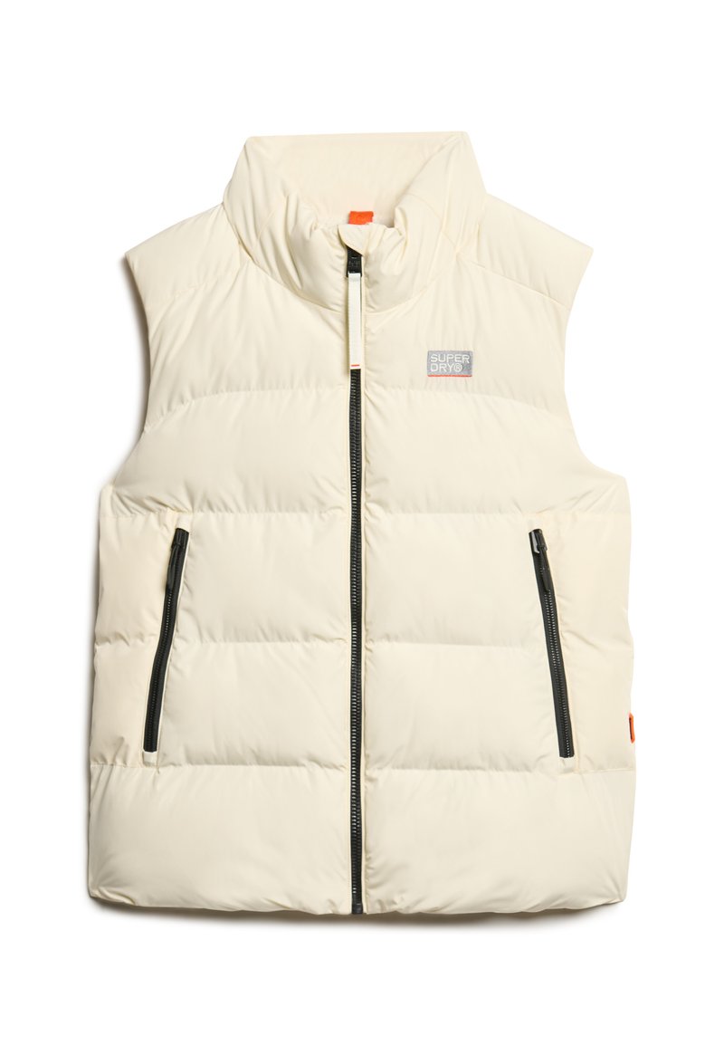 Superdry & Co Bodywarmer beige Superdry & Co Bodywarmer beige