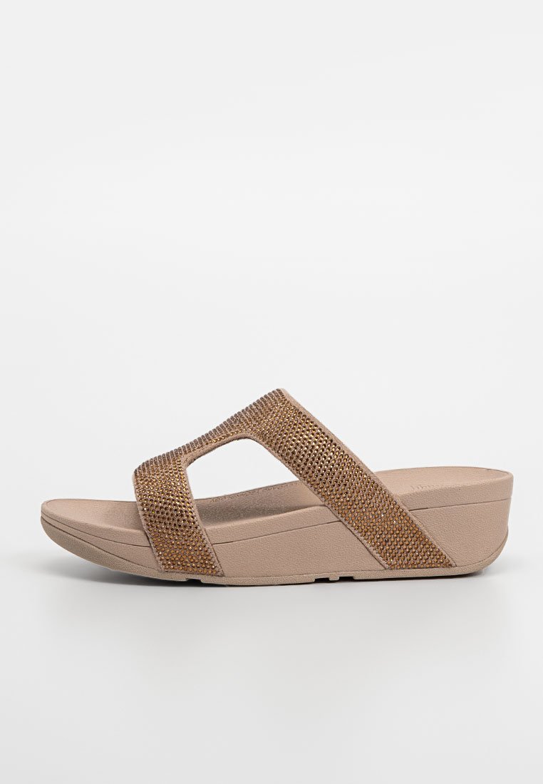 FitFlop Muiltjes goudkleurig FitFlop Muiltjes goudkleurig