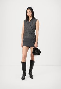 Weekday ABY WRAP - Blůza - black