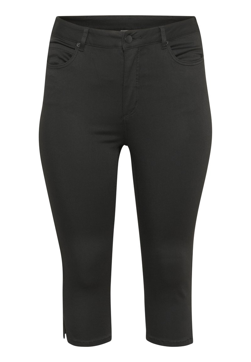 Kaffe Curve Shorts gemêleerd zwart Kaffe Curve Shorts gemêleerd zwart