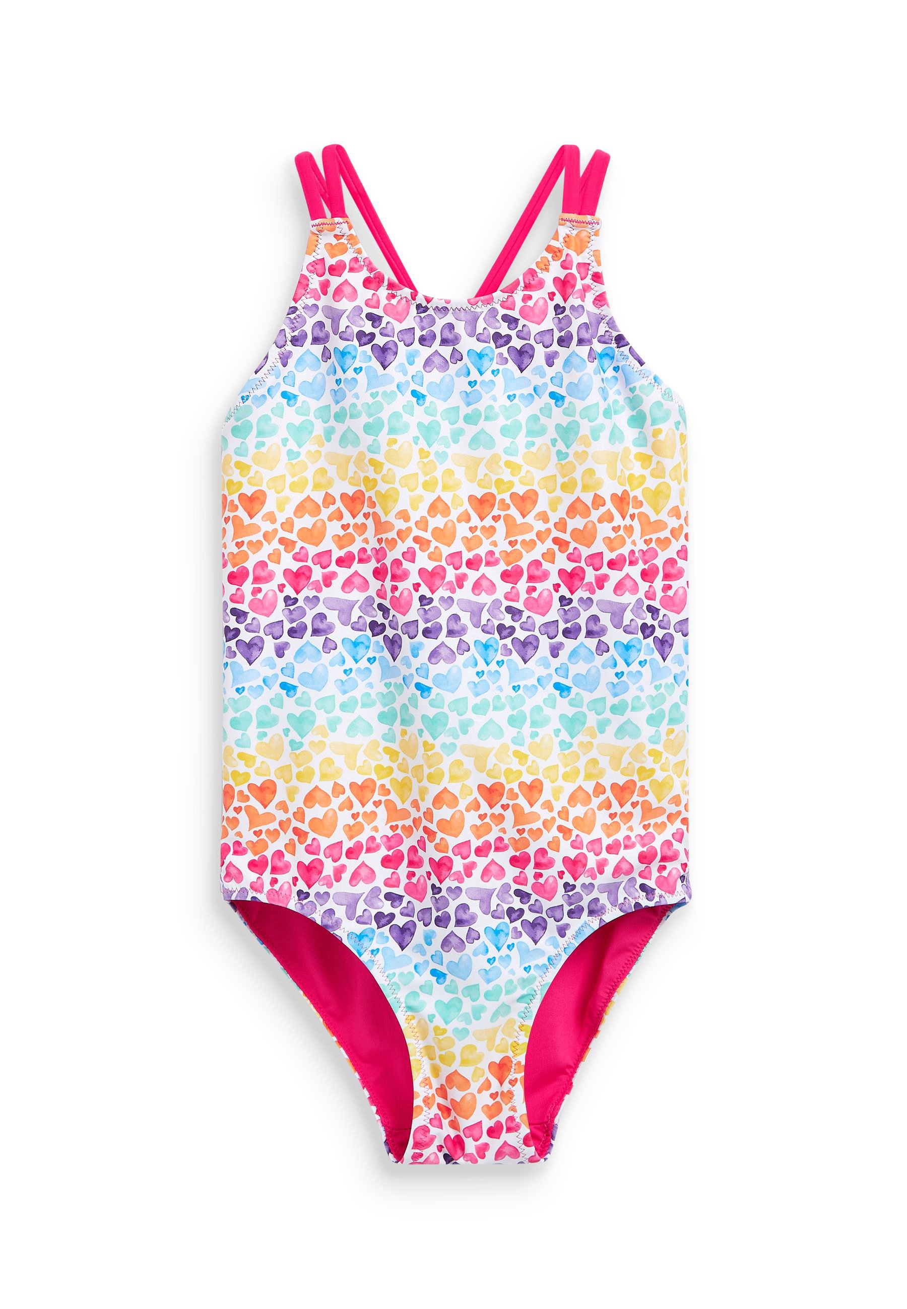 Next Badpak - fluro pink/donkerroze - Zalando.nl