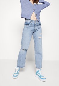 VILA Chaqueta de punto - blue