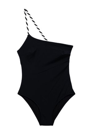 ONE SHOULDER - Badeanzug - black