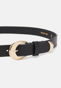 Anna Field LEATHER - Pásek - black/gold-coloured