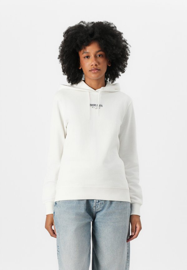 LOGO HOODIE - Sweatshirt - ecru