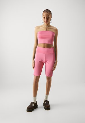 PCMINNI TUBE SET - Leggings - Trousers - pink carnation