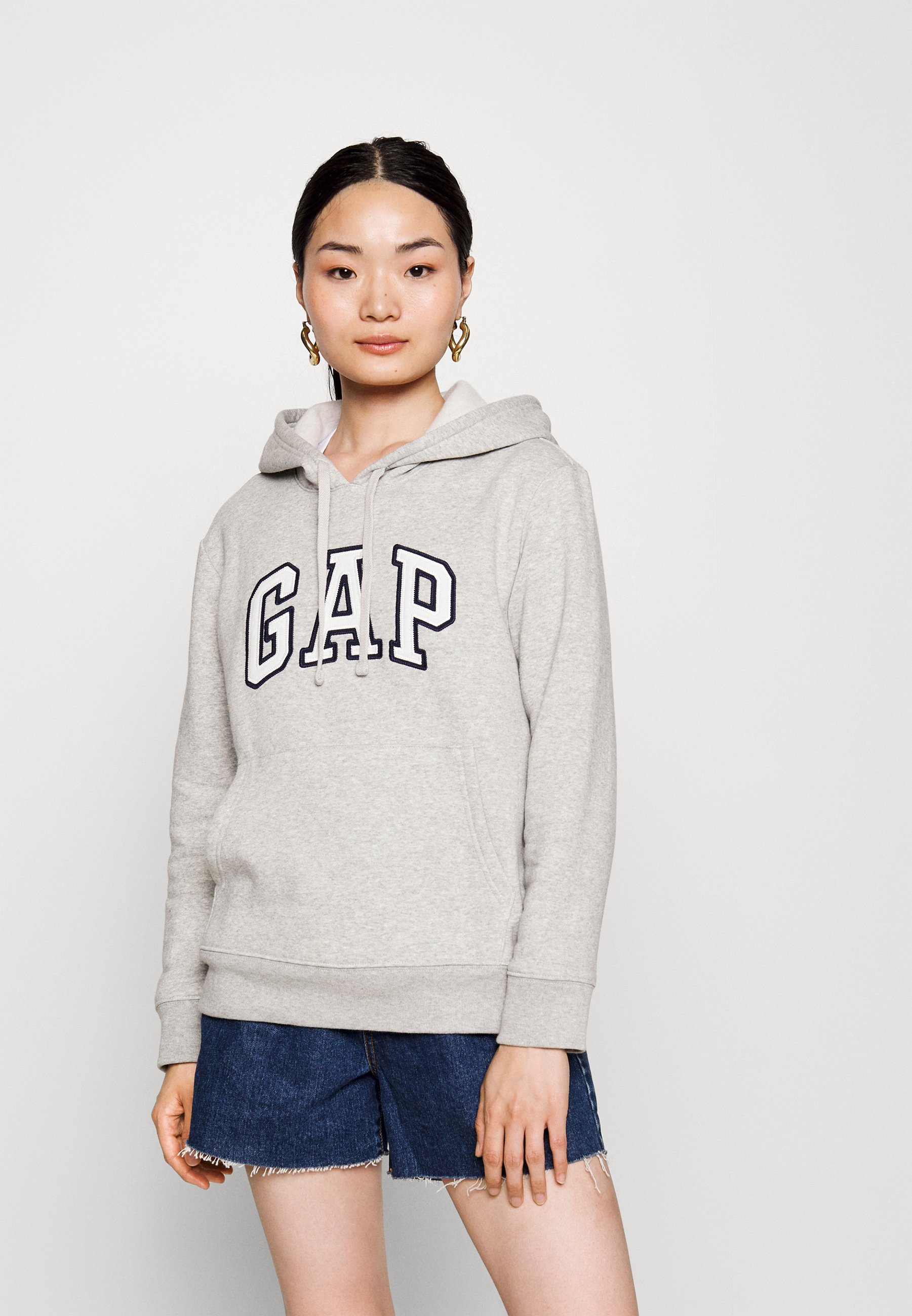 grey gap hoodie women's