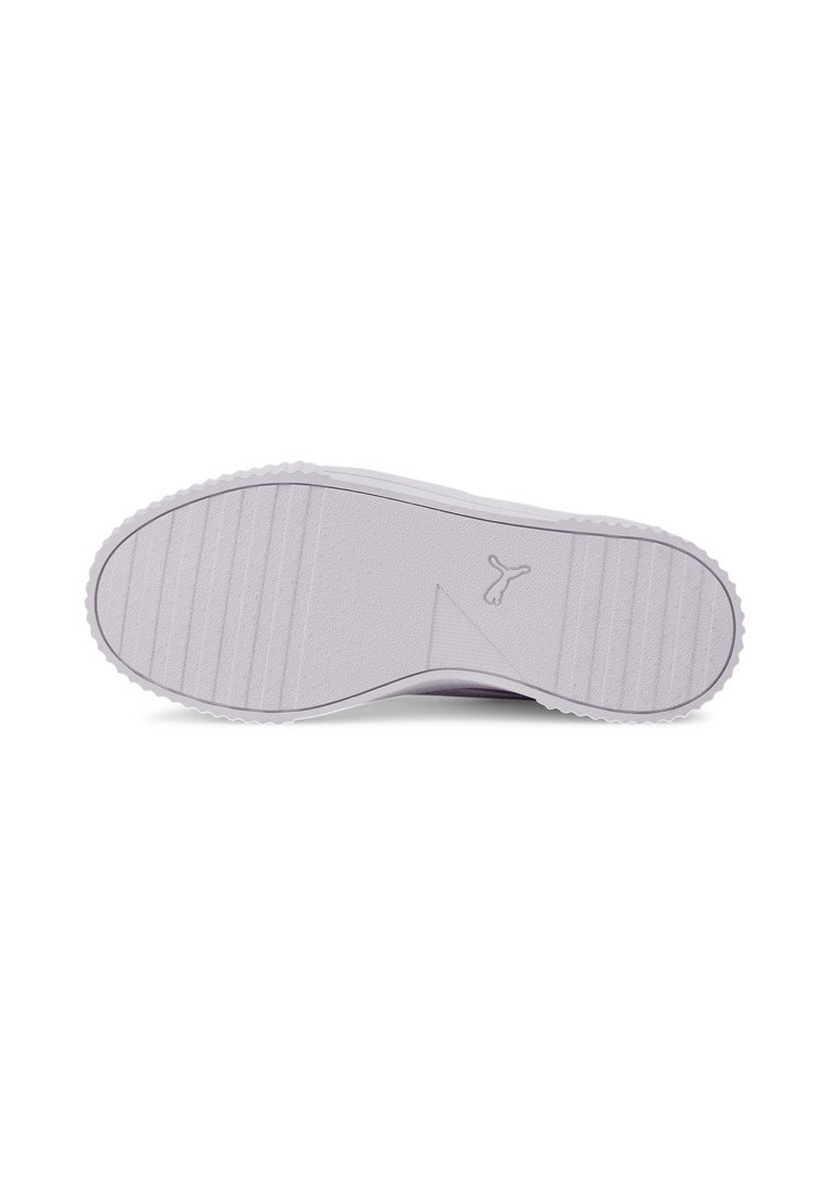 Puma CARINA YOUTH - Sneakers laag - peachskin-puma white/lila - Zalando.nl