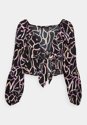 Vero Moda Petite, VMNYA CATCH - Μπλούζα - black/nina
