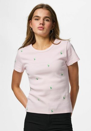 Pieces, T-SHIRT - T-shirt imprimé - pink-a-boo