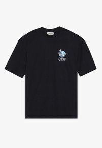 UNISEX - Nyomott mintás póló - black