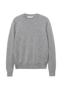 Strickpullover - mottled grey