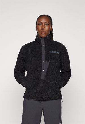 adidas Terrex XPLORIC HIGH PILE - Fleecetrøjer - black