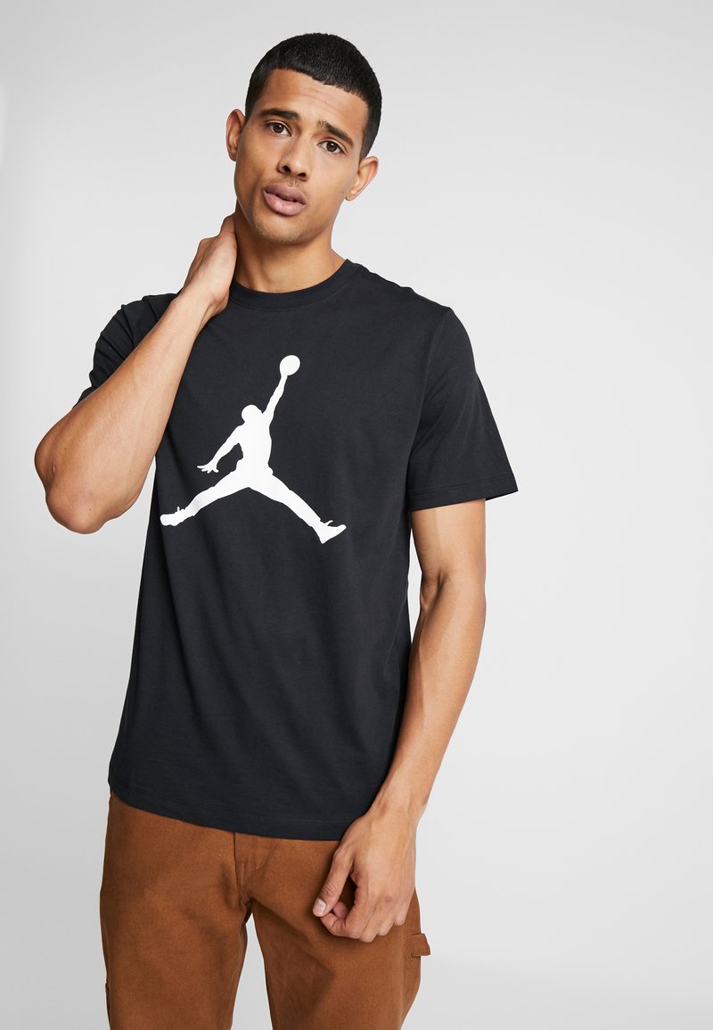 Jordan - JUMPMAN CREW - T-shirt con stampa - black/white, Ingrandire