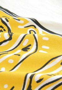 LEMON LIMONADA BACK GRAPHIC SHORT SLEEVE CREW NECK  - T-shirt imprimé - ecru white bright yellow