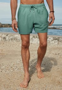 Next SEERSUCKER REGULAR FIT - Șorturi de baie - blue white