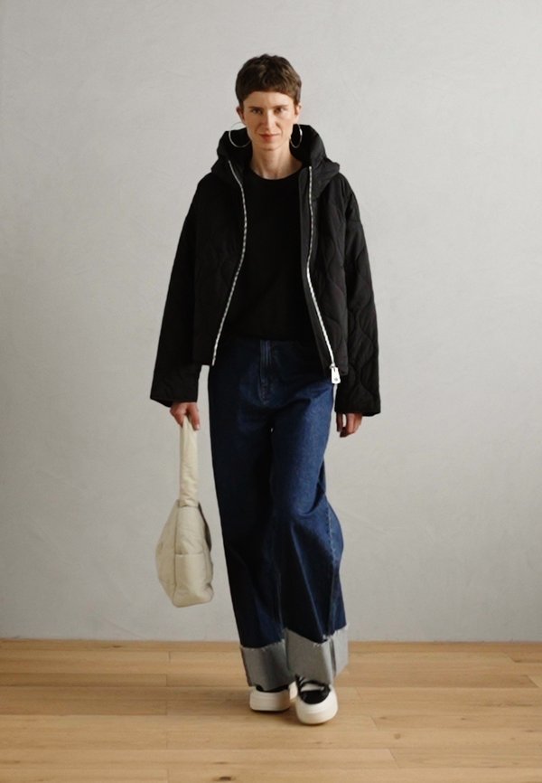 JACKET HOODED WITH TAPES WELT POCKETS - Light jacket2