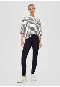 s.Oliver EXTRA VAN EEN MIX - Legging - navy