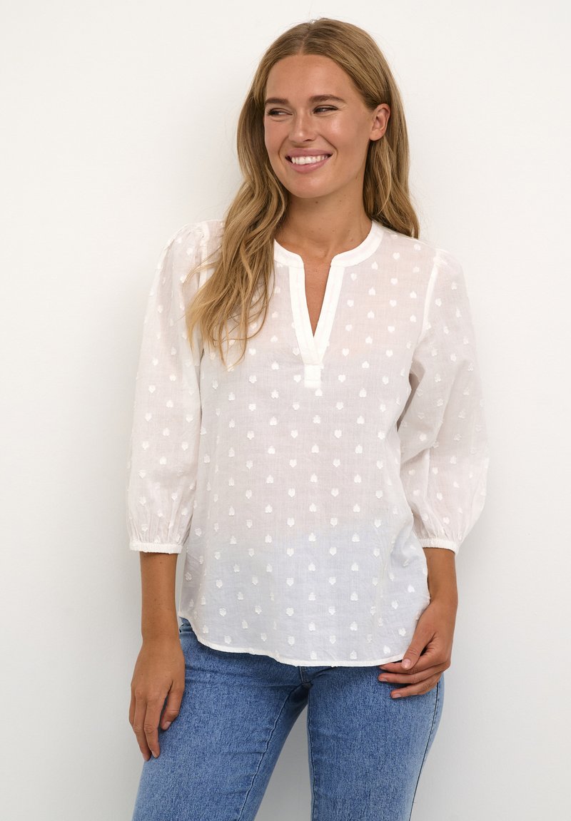 Kaffe - KAJOLLIA  - Blouse - chalk, Vergroten