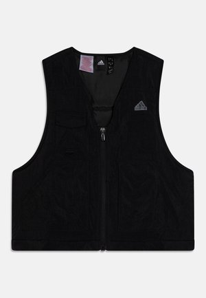 UNISEX - Waistcoat - black