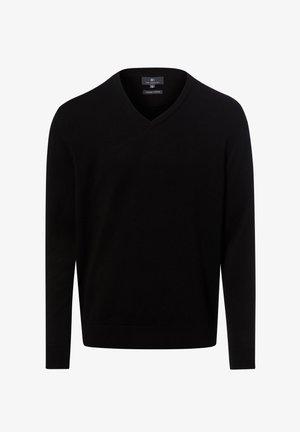 Nils Sundström, NILS SUNDSTRÖM PULLOVER - Strickpullover - schwarz