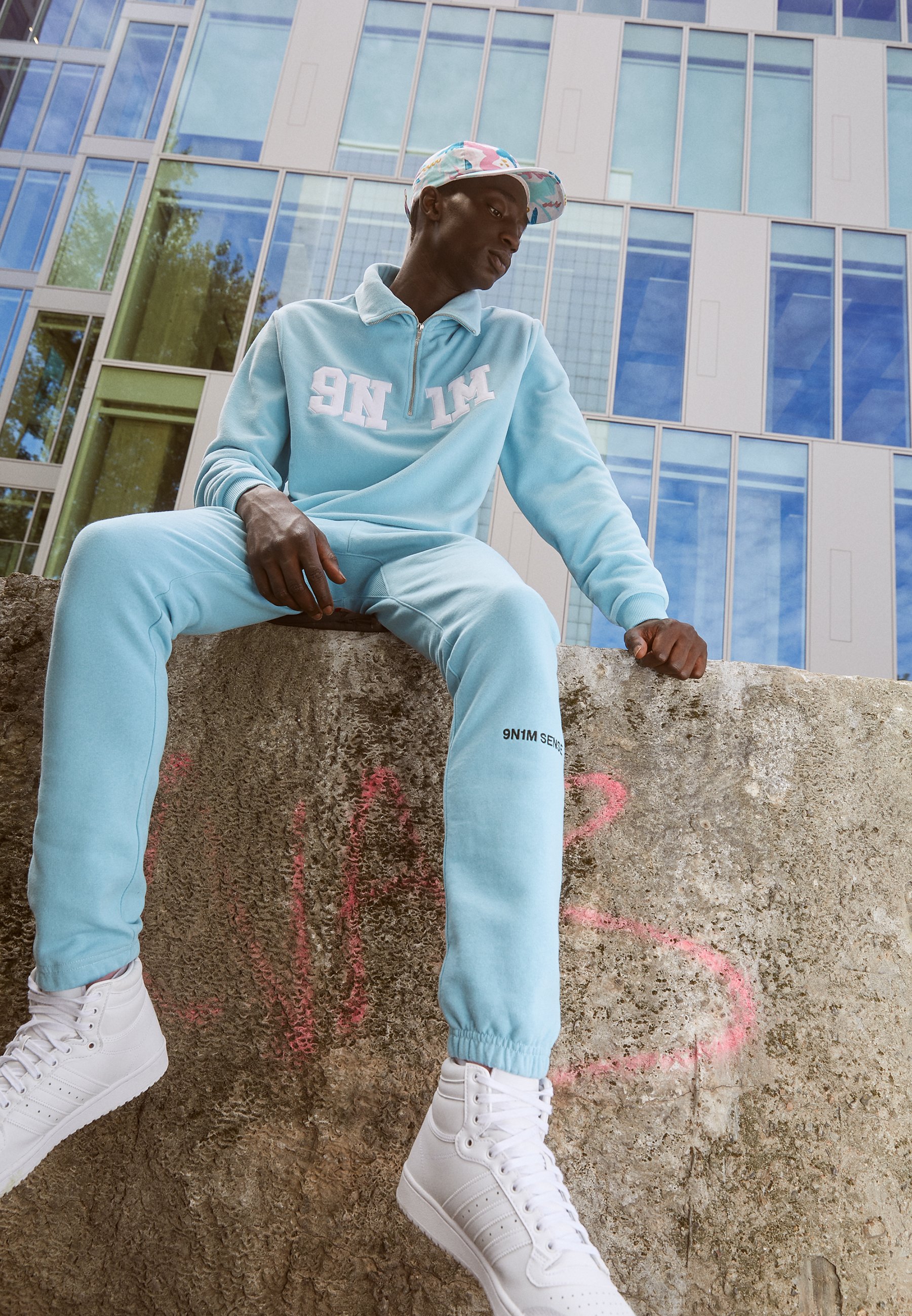 baby blue tracksuit