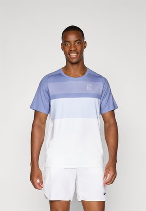 COURT ADVANTAGE - Sports T-shirt - world indigo/white