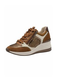 Tamaris Baskets basses - cognac comb