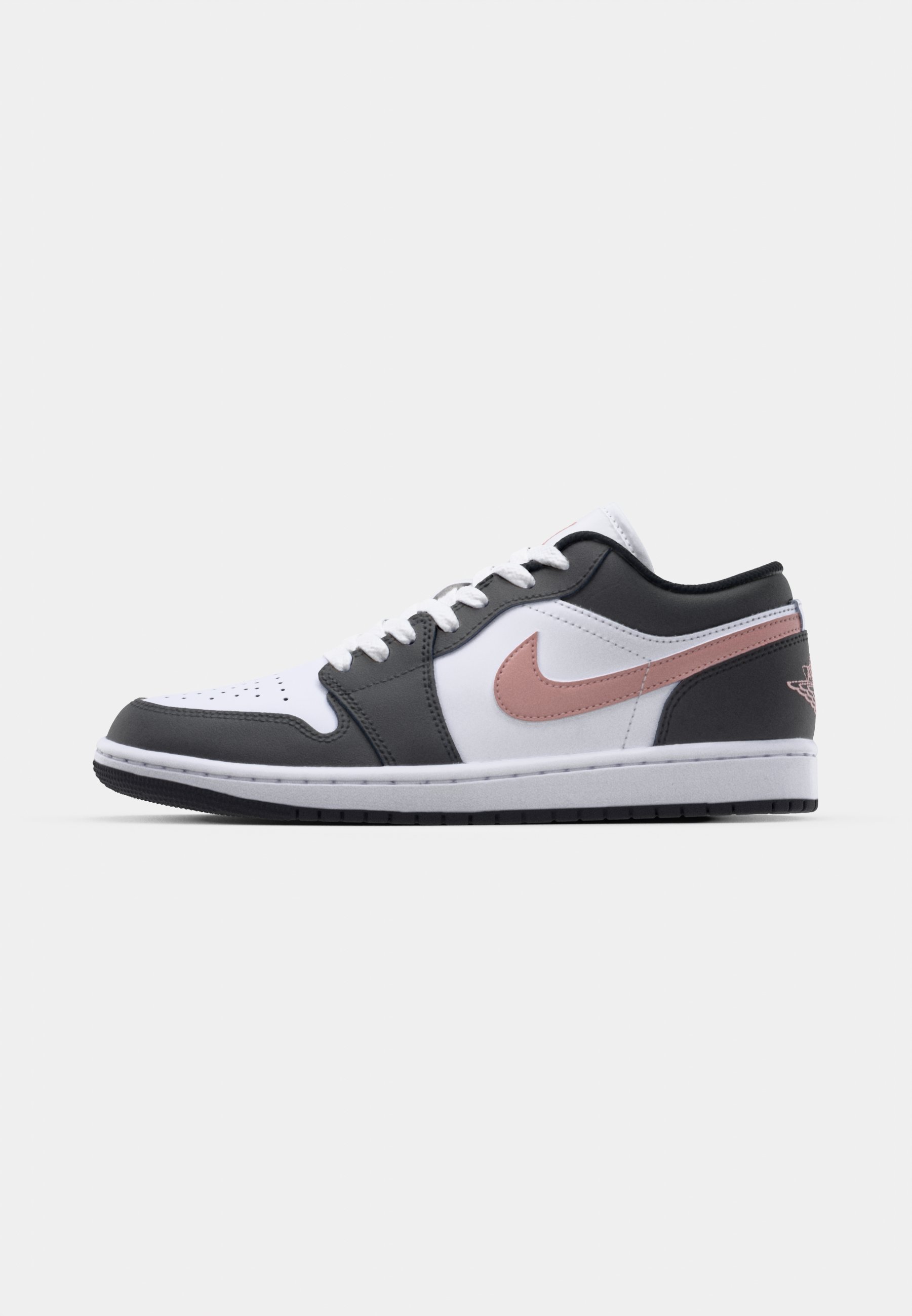 Nike Air Jordan 1 Low ホワイト/ブラック/ブルー/ピンク Jordan AIR JORDAN 1 - Sneakersy niskie/biały - Zalando.pl