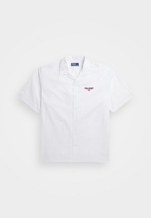 BIG FIT POLO SPORT CHINO CAMP SHIRT - Bluza z gumbi - white