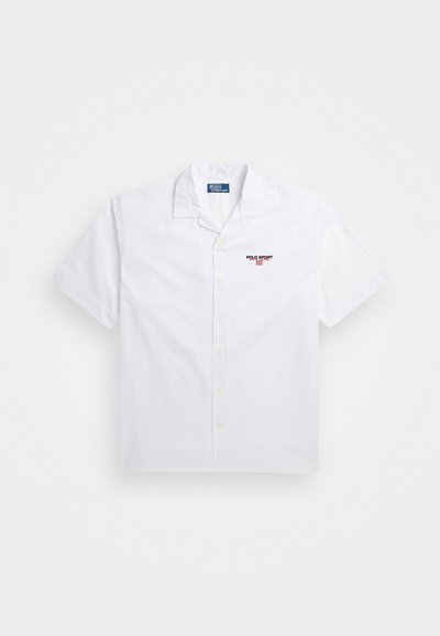 Polo Ralph Lauren BIG FIT POLO SPORT CHINO CAMP SHIRT - Pogājama blūze - white