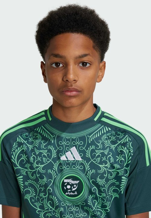 adidas ALGERIA 24 AWAY KIDS - Camiseta estampada - mineral green — foto 3