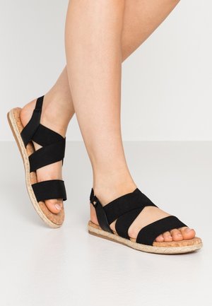 MISTII - Espadrilky - black