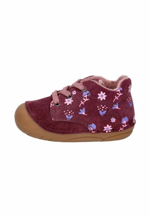 Baby shoes - bordeaux rosa lila