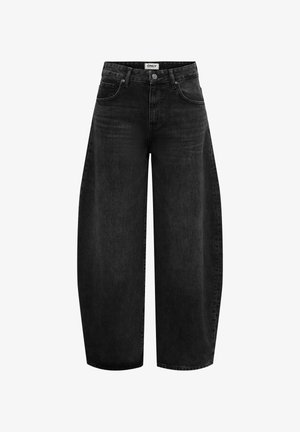 ONLY, BARREL FIT JEANS ONLTAYLOR HIGH WAIST BARREL FIT JEANS - Coupe large - washed black