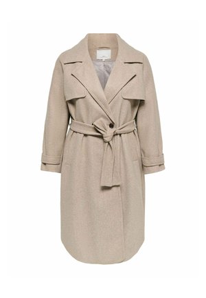 ONLY Carmakoma, TRENCHCOAT CARLAURA TRENCHCOAT - Trench - simply taupe