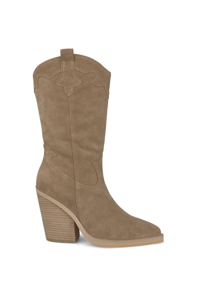 Alma en Pena Cowboy-/Bikerlaarzen lichtbruin Alma en Pena Cowboy-/Bikerlaarzen lichtbruin